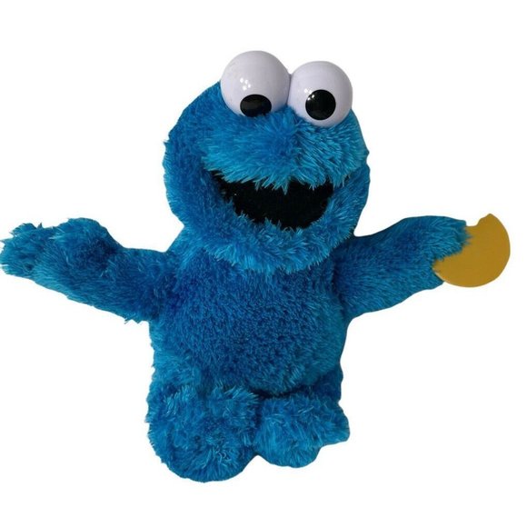 Sesame Street Feed Me Cookie Monster Plush Talking Singing Vibrating Toy 14" - Picture 2 of 5